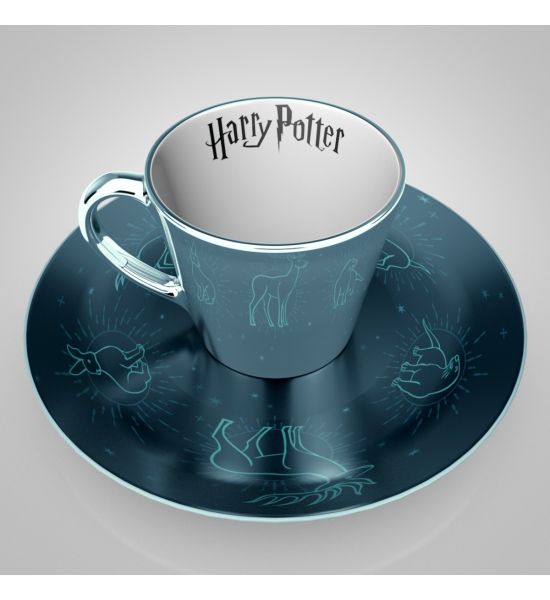 Harry Potter: Patronus Mirror Mug & Plate Set