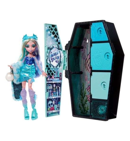 Monster High: Lagoona Blue Skulltimate Secrets Fearidescent Doll (25cm)