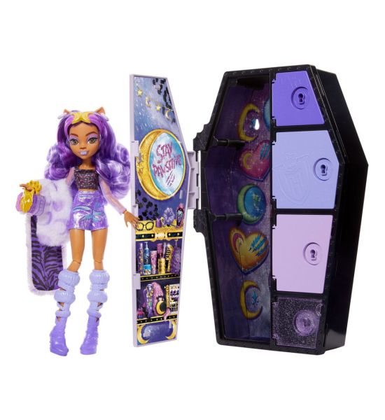 Monster High Skulltimate Secrets: Clawdeen Wolf Fearidescent Doll (25cm)