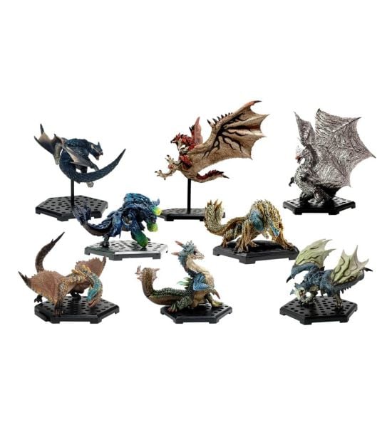 Monster Hunter: Standard Model Plus Figure Builder Trading Figures 20th Anniversary Best Selection Vol.1 (10-15cm)