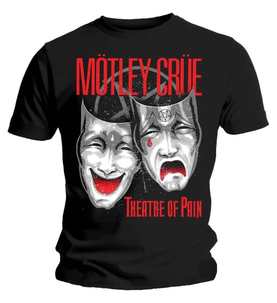 Motley Crue: Theatre of Pain Cry - Black T-Shirt