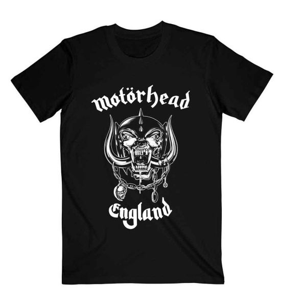 Motorhead: England - Black T-Shirt