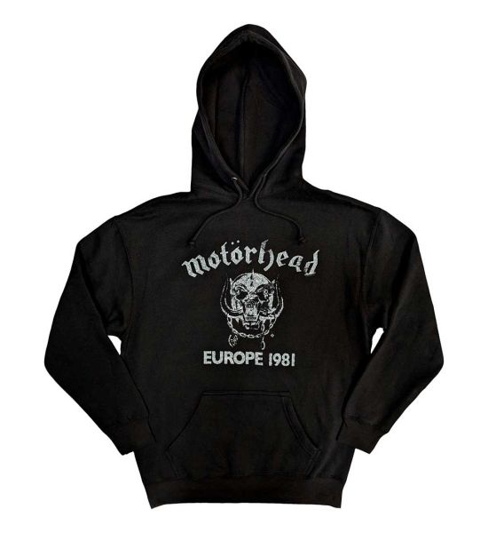 Motorhead: Europe '81 - Black Pullover Hoodie