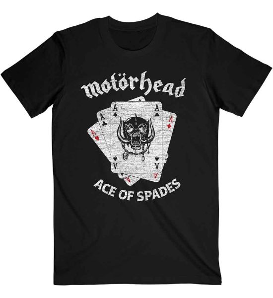 Motorhead: Flat War Pig Aces - Black T-Shirt