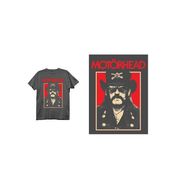 Motorhead: Lemmy RJ - Charcoal Grey T-Shirt