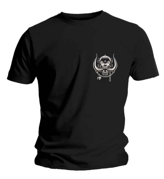 Motorhead: Pocket Logo - Black T-Shirt