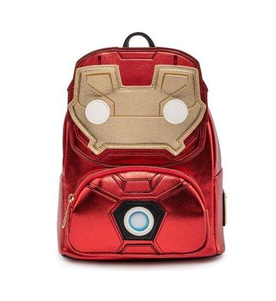 Loungefly Iron Man: Light-Up Mini Backpack