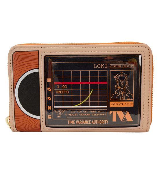 Loungefly Marvel: Loki TVA Zip Around Wallet