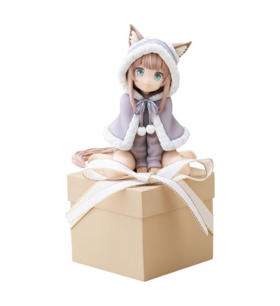 My Cat Is a Kawaii Girl: Present Kinako Statue (15cm) Preorder