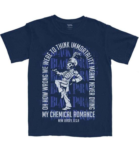 My Chemical Romance: Immortality Arch - Navy Blue T-Shirt