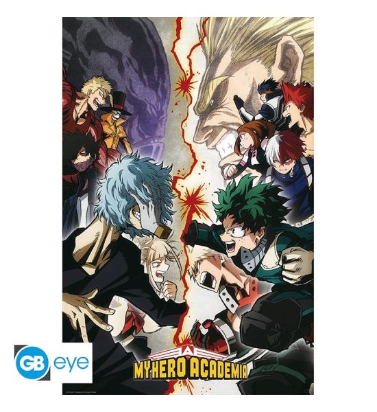 My Hero Academia: Heroes VS. Villains Poster (91.5x61cm)