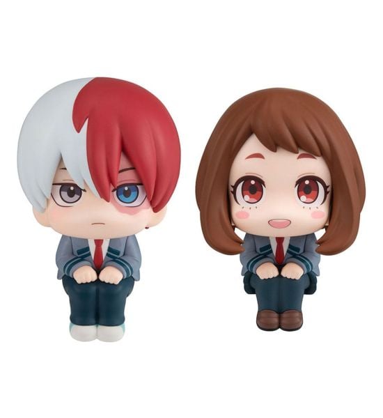 My Hero Academia: Ochaco Uraraka & Shoto Todoroki Look Up PVC Statue (11cm)