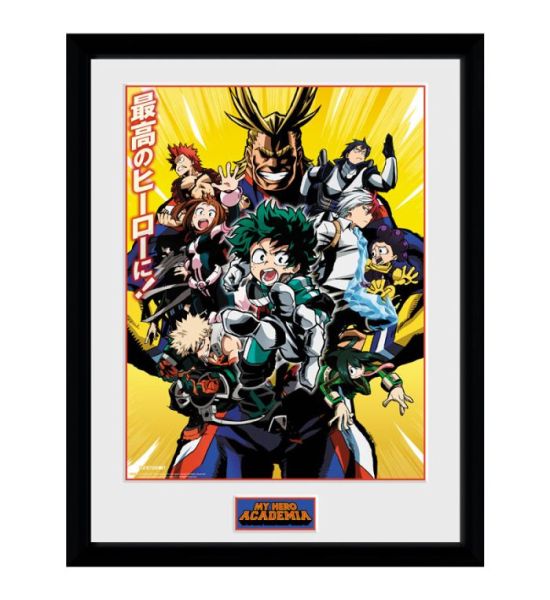 My Hero Academia: Season 1 Framed Print (30x40cm)