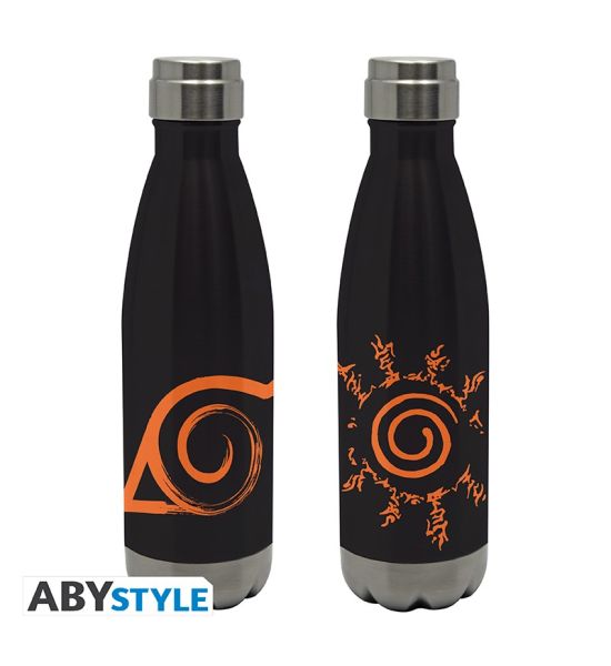 Naruto: Konoha 500ml Stainless Steel Water Bottle Preorder