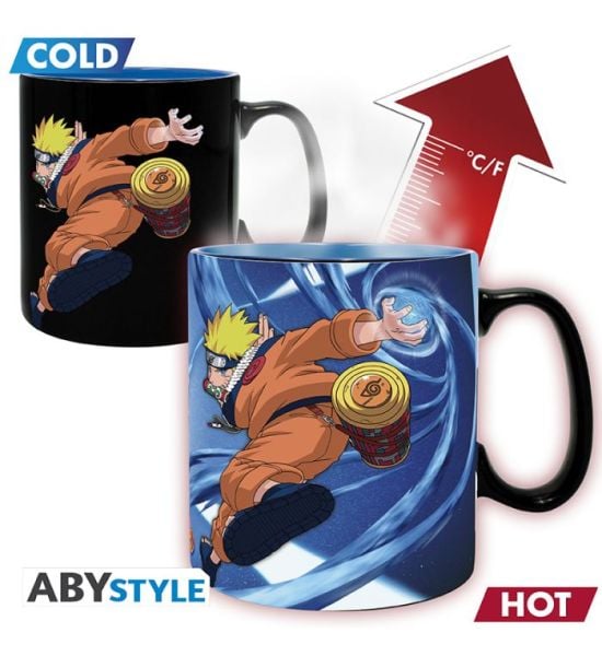 Naruto: Naruto: & Sasuke Heat Change Mug