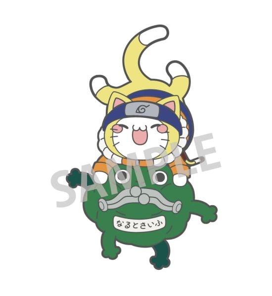 Naruto: Naruto Uzumaki Enamel Pins Mega Cat Project (5cm) (Case of 48)