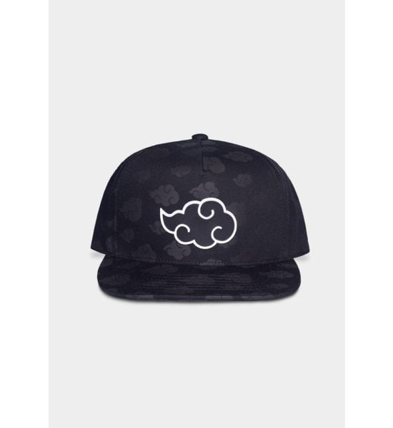 Naruto Shippuden: Akatsuki Cloud Curved Bill Cap Tonal