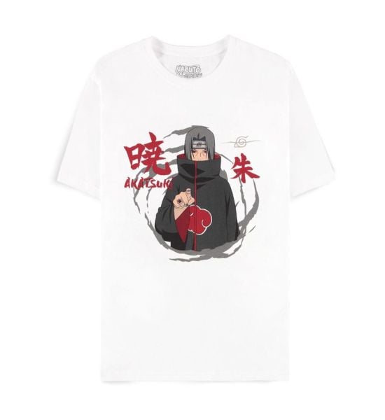 Naruto Shippuden: Itachi Uchiha White T-Shirt