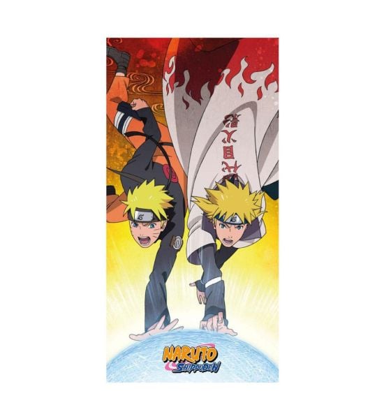 Naruto Shippuden: Naruto & Minato Premium Towel (70cm x 140cm) Preorder