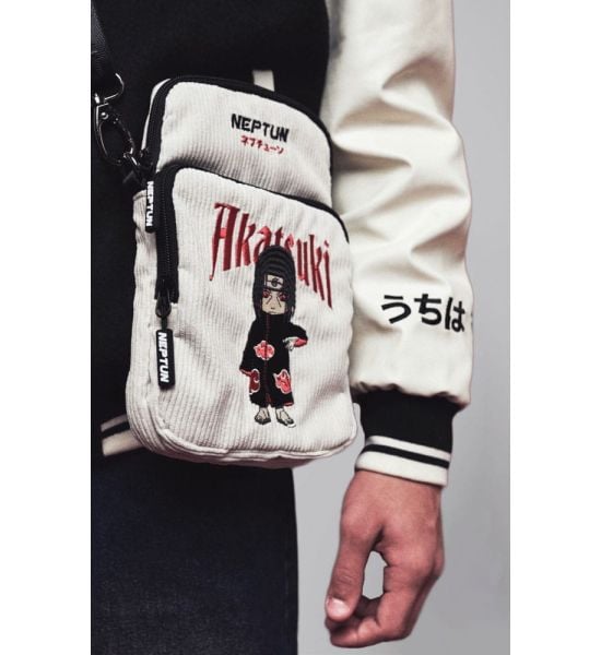 Naruto Shippuden: White Crossbody Bag