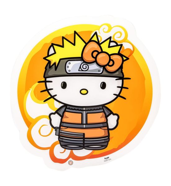 Naruto Shippuden x Hello Kitty: Hello Kitty Naruto LED Wall Lamp Light (30cm)