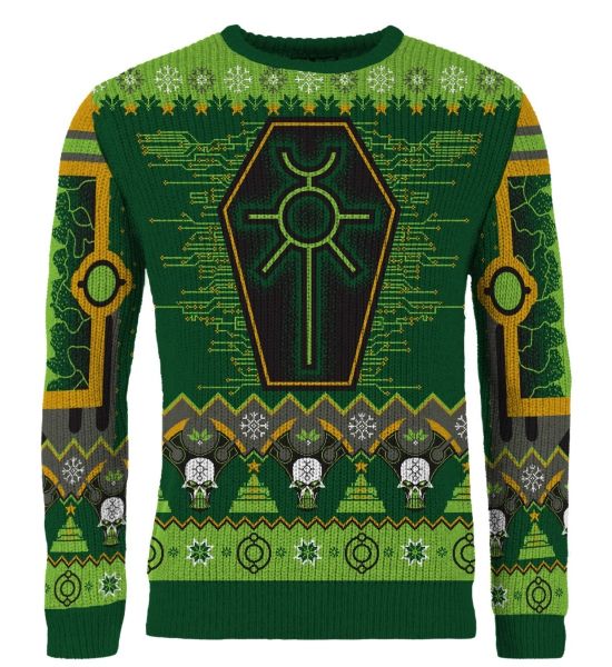 Warhammer 40,000: Nefarious Necron Ugly Christmas Sweater