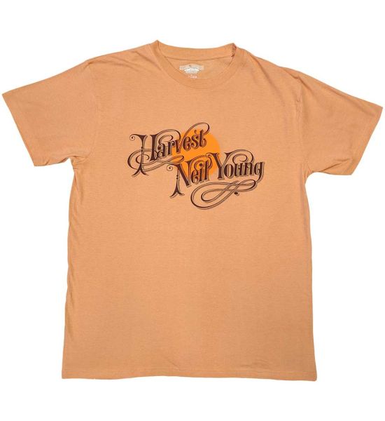 Neil Young: Harvest - Old Gold T-Shirt