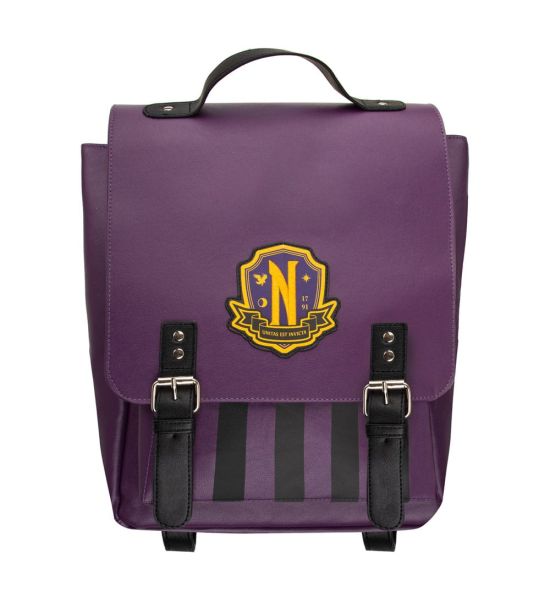 Nevermore Academy: Wednesday Backpack (Purple) Preorder