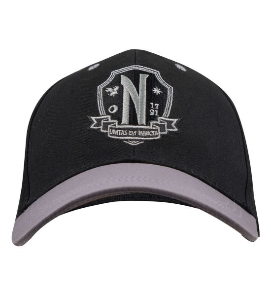 Nevermore Academy: Wednesday Curved Bill Cap (Black) Preorder