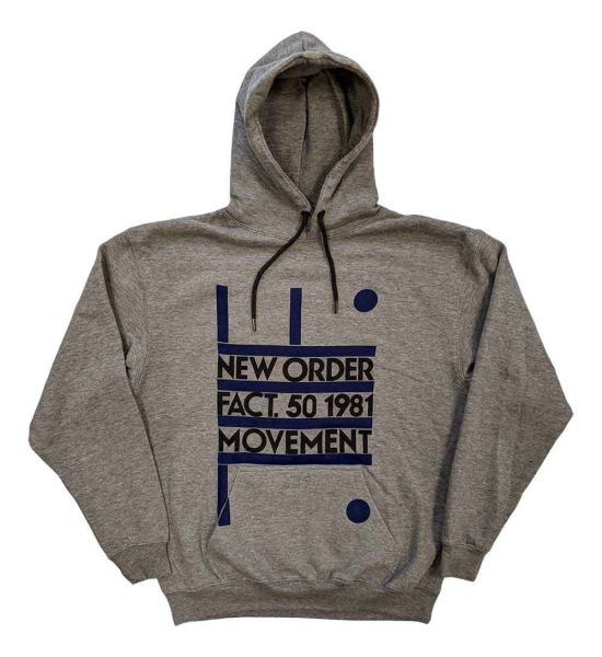 New Order: Movement - Grey Pullover Hoodie