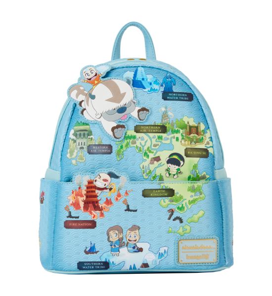 Loungefly: Avatar The Last Airbender Map Mini Backpack