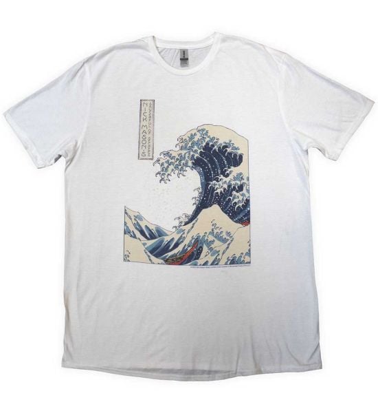 Nick Mason's Saucerful of Secrets: Hokusai Wave - White T-Shirt