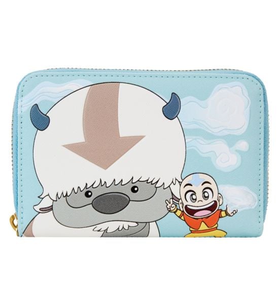 Loungefly: Avatar The Last Airbender Aang Appa Momo Zip Around Wallet