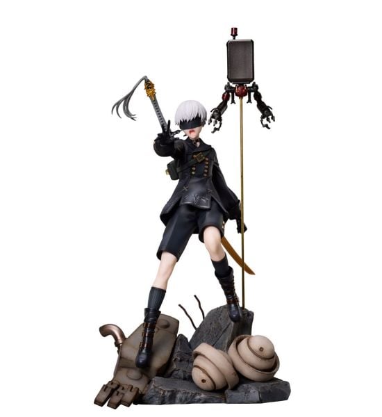 NieR:Automata: 9S Deluxe Version 1/7 PVC Statue (23cm) Preorder