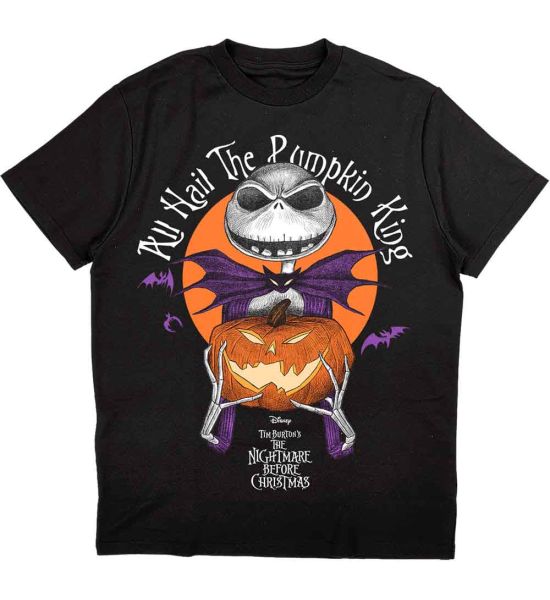 Nightmare Before Christmas: All Hail the Pumpkin King T-Shirt