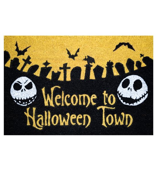 Nightmare Before Christmas: Halloween Town Door Mat Preorder