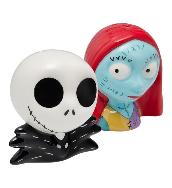 Nightmare Before Christmas: Jack and Sally Salt and Pepper Shakers Preorder