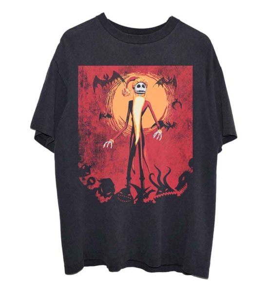 Nightmare Before Christmas: Jack Orange Sun T-Shirt