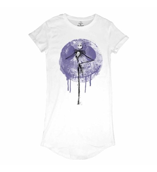 Nightmare Before Christmas: Moon Drip (T-Shirt Dress)