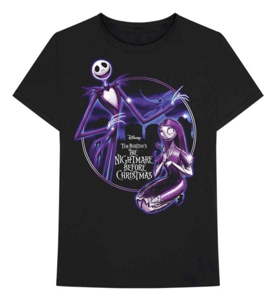 Nightmare Before Christmas: Purple Graveyard T-Shirt