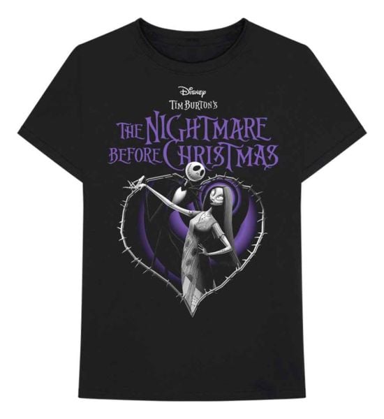 Nightmare Before Christmas: Purple Heart T-Shirt