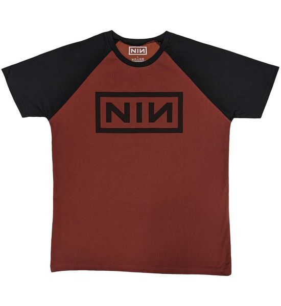 Nine Inch Nails: Classic Logo - Red & Black T-Shirt