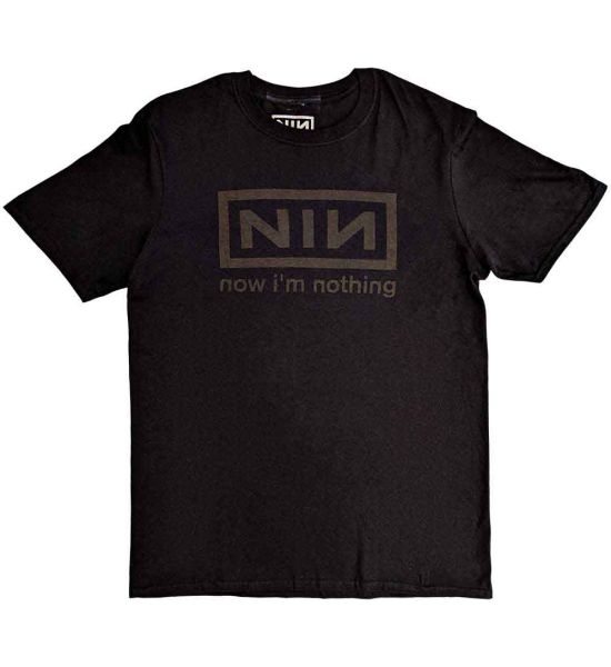 Nine Inch Nails: Now I'm Nothing - Charcoal Grey T-Shirt