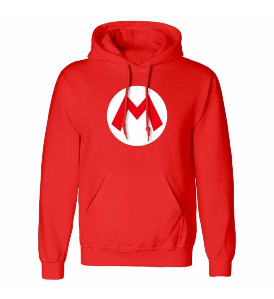 Nintendo Super Mario: Mario Badge (Hoodie)