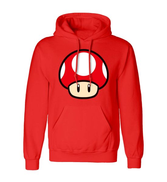 Nintendo Super Mario: Power Up Mushroom (Pullover Hoodie)