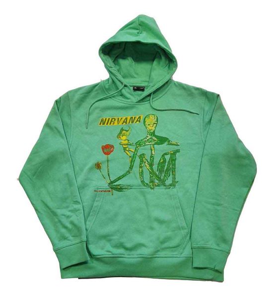 Nirvana: Incesticide - Green Pullover Hoodie