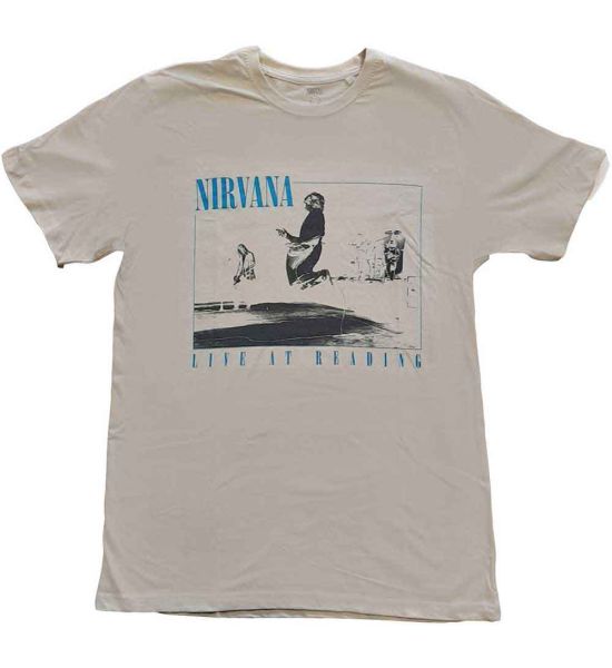 Nirvana: Live at Reading - Sand T-Shirt