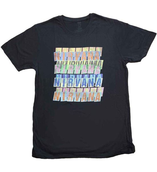 Nirvana: Repeat - Black T-Shirt