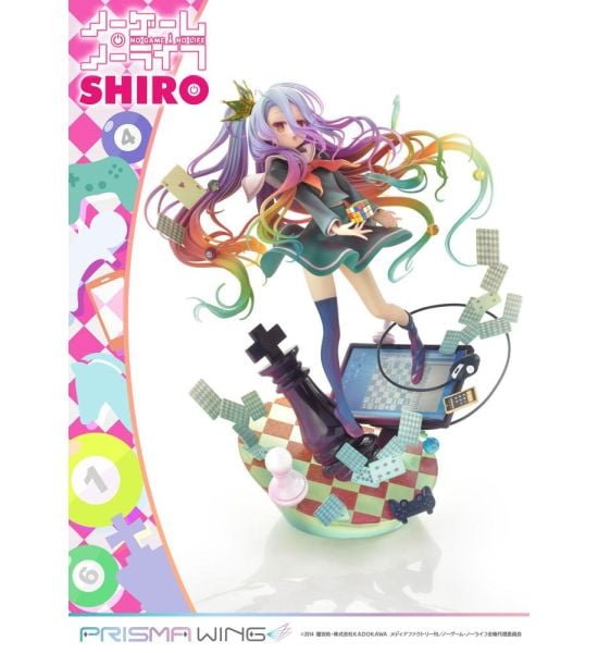 No Game No Life: Shiro Prisma Wing PVC Statue 1/7 (27cm) Preorder