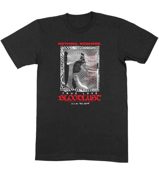 Nothing,Nowhere.: Digital Landscape - Black T-Shirt